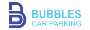Bubbles Car Parking Logo